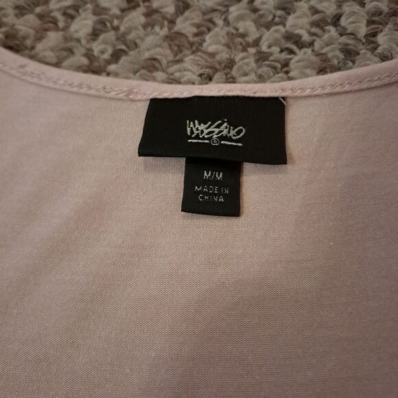 Mossimo tank top women's medium M cream sequins evening formal party cocktail - Picture 6 of 9